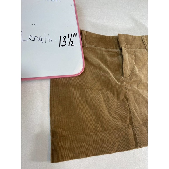 NWT FRX Clothing Stuart Mini Skirt OAK Size 26 MSRP 97.00 courderoy - Picture 7 of 8
